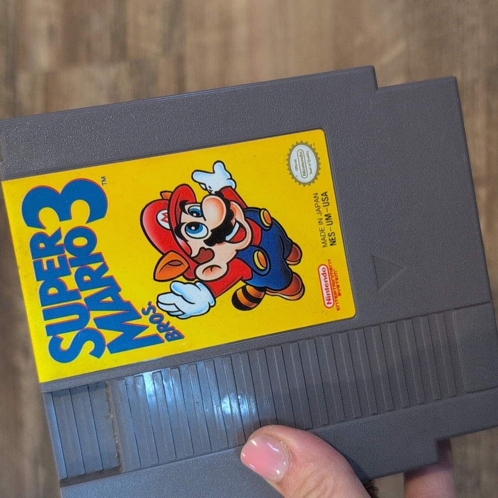 Nintendo Super Mario Bros. 3 Game Cartridge - Gray - Picture 5 of 5